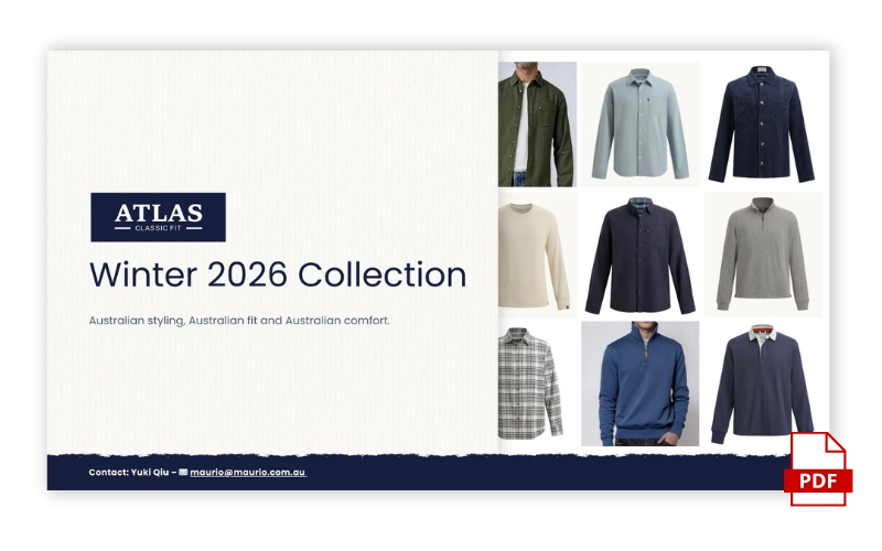 Atlas Menswear Winter 2026 Collection