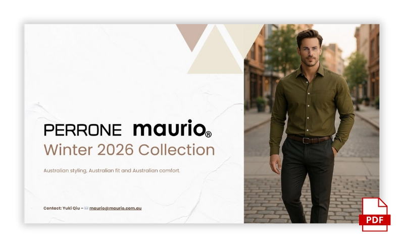 Perrone Maurio Menswear Winter 2026 Collection